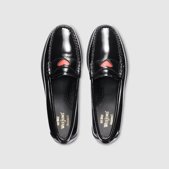 GH Bass Weejun Loafers (Heart) - Size 7M (fits like 7.5) - NEW - Picture 1 of 1